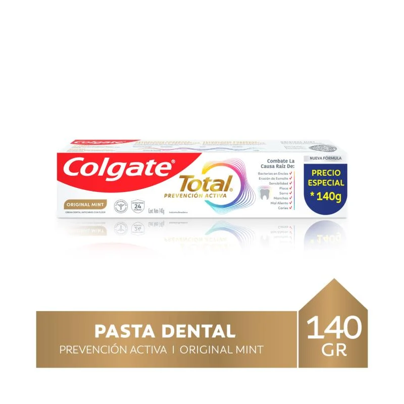 COLGATE TOTAL ORIGINAL MINT 140 GS