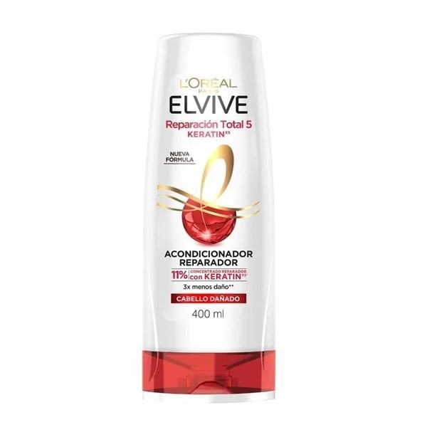 ACOND. ELVIVE KERATIN 400 ML
