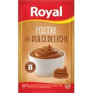 POSTRE ROYAL DULCE DE LECHE X 75GR