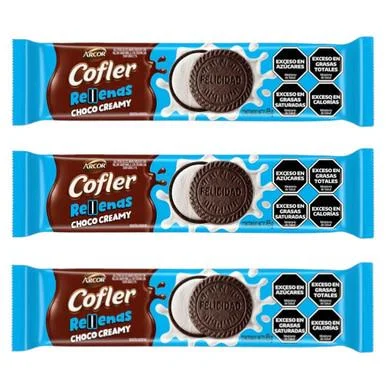 GALLETITAS COFLER CHOCOLATE RELLENAS CHOCO CREAMY 85G