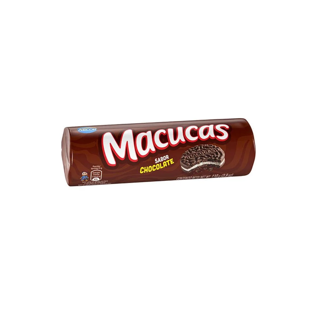 GALLETITA MACUCAS CHOCO X 110 G