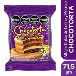 ALFAJOR CHOCOTORTA X 3 