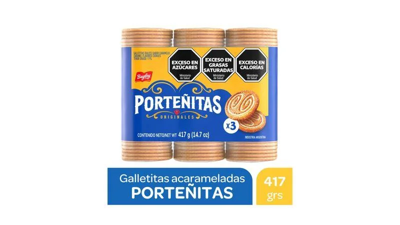 PORTEÑITAS X 3 U. 417 G