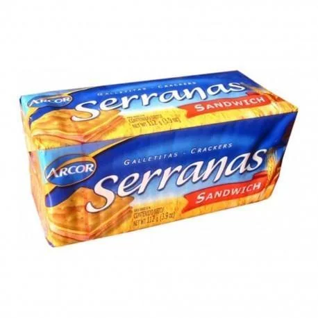 GALLETITA SANDWICH SERRANAS 112G