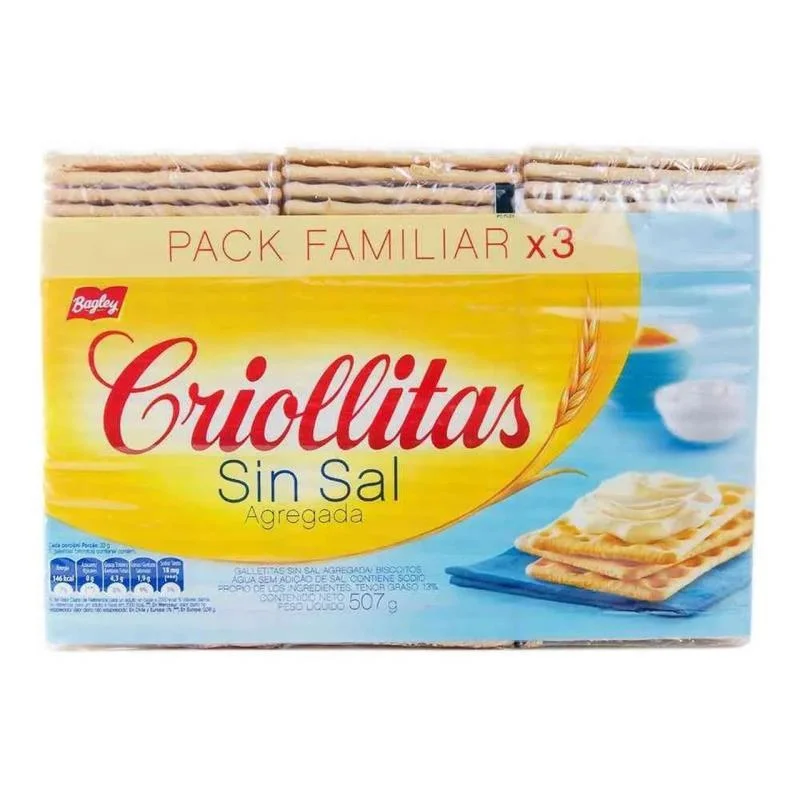 CRIOLLITAS S/SAL X 3 U.