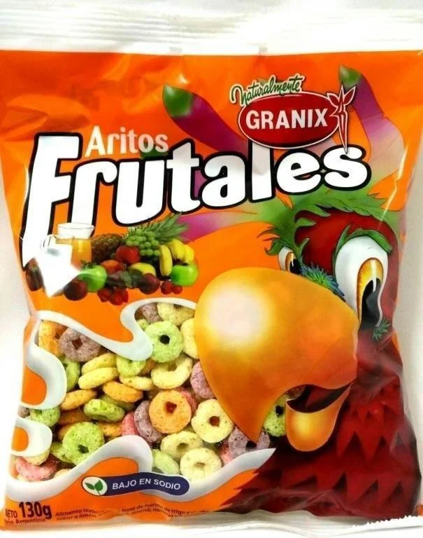 ARITOS FRUTADOS GRANIX 130G