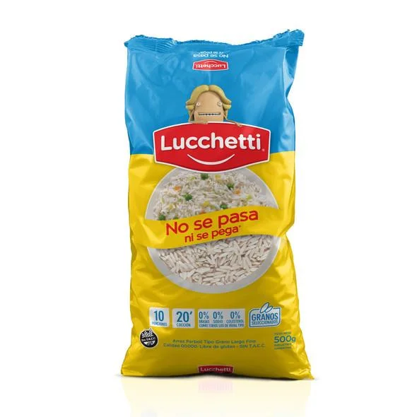 ARROZ LUCCHETTI PARBOIL X 500 GRS 