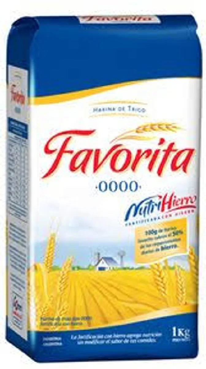 HARINA FAVORITA 0000 X 1 KG