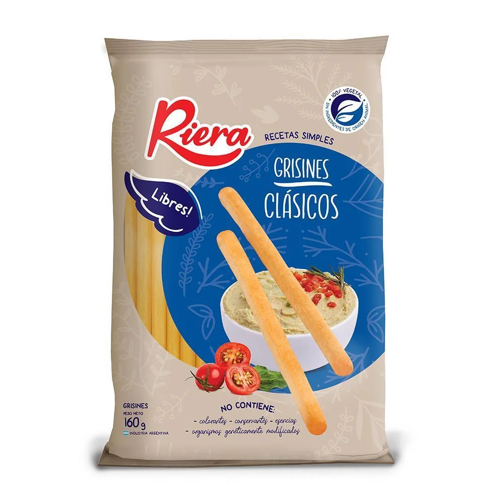 GRISINES CLASICOS RIERA 160G