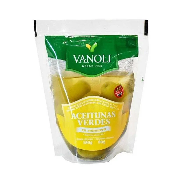 ACEITUNA VERDE VANOLI 150G