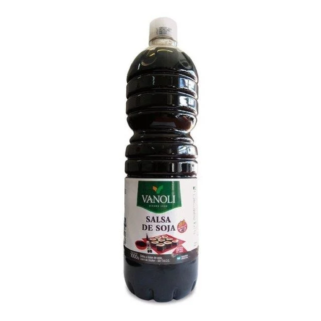 SALSA SOJA VANOLI PET X 190 CC.