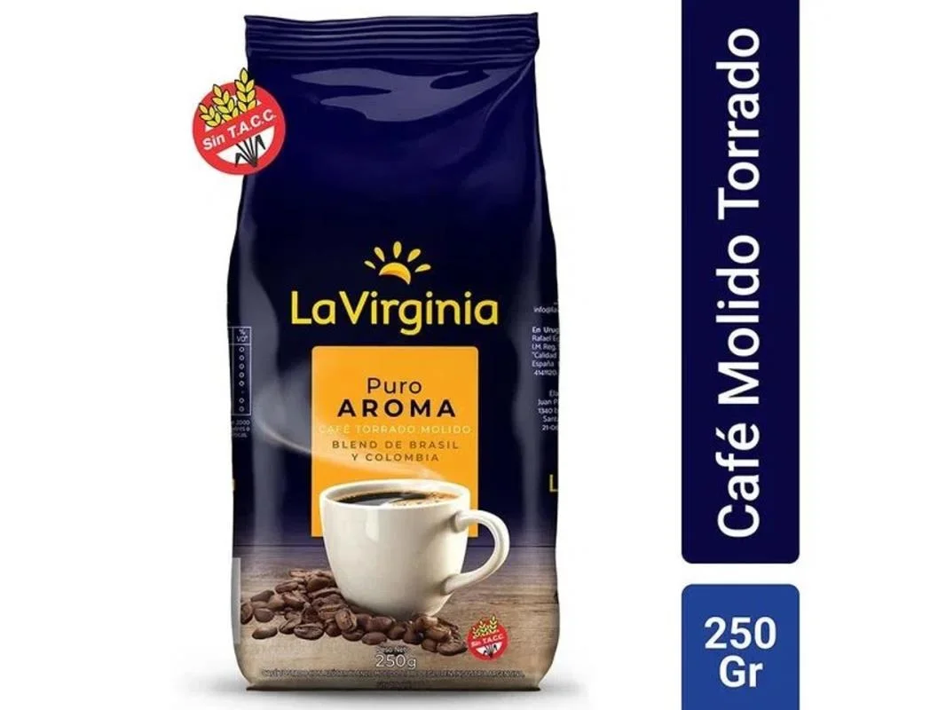 CAFE MOLIDO LV TOSTADO 250 GS 