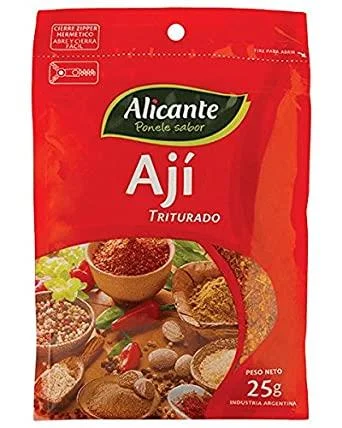 AJI TRITURADO ALICANTE 25G