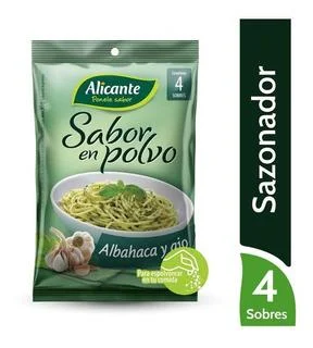 SABOR EN POLVO ALBAHACA Y AJO 30G