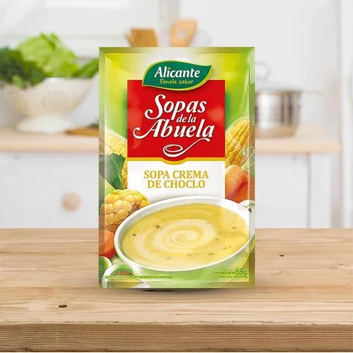 SOPA CREMA DE LEGUMBRES Y VEGETALES 68G