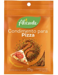 CONDIMENTO  PIZZA ALICANTE 25G