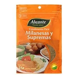 CONDIMENTO PARA MILANESA 25G