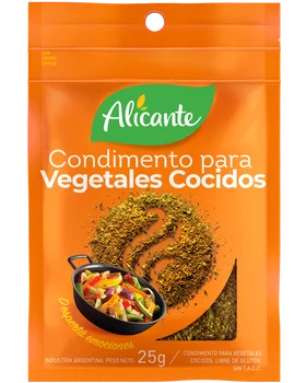 CONDIMENTO PARA VEGETALES
