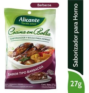 COCINA EN BOLSA BARBACOA 27G