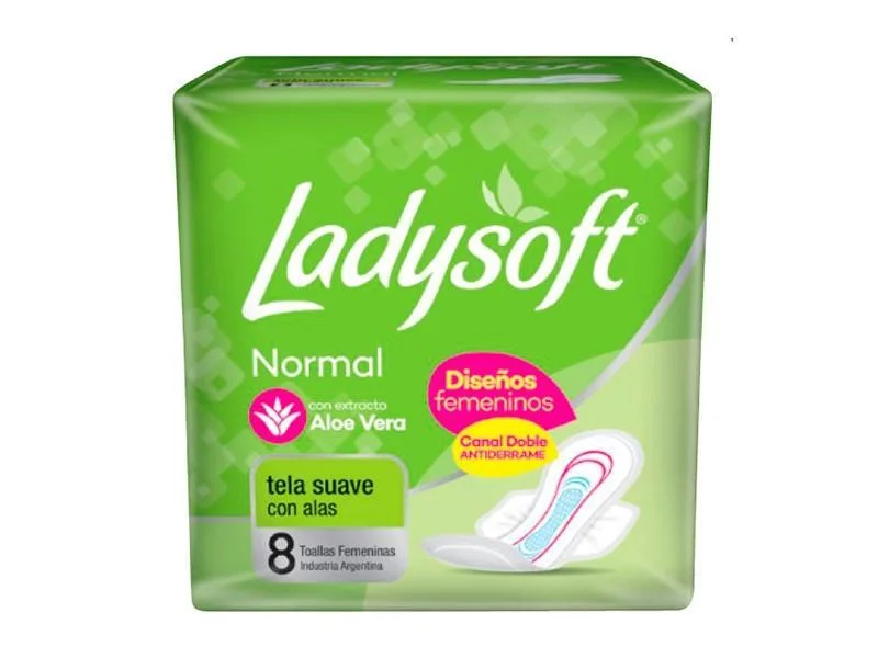 TOALLAS LADYSOFT NORMAL X8