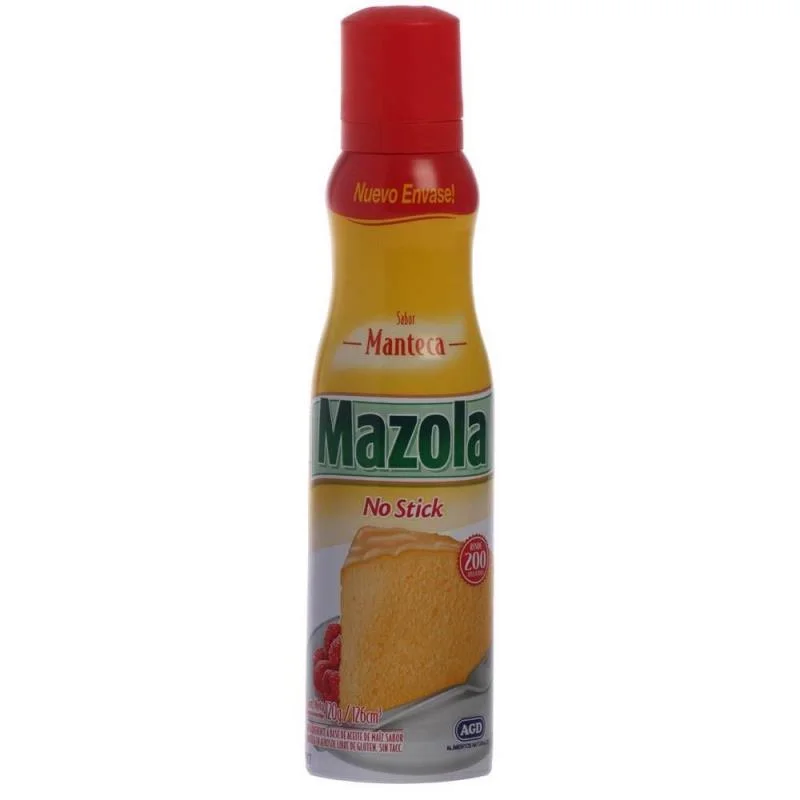 MANTECA EN AEROSOL MAZOLA 120G