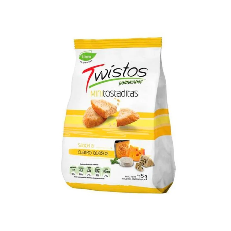 TWISTOS QUESO 95G