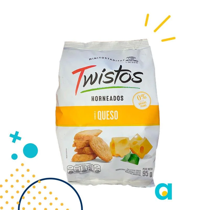 TWISTOS QUESO 155G