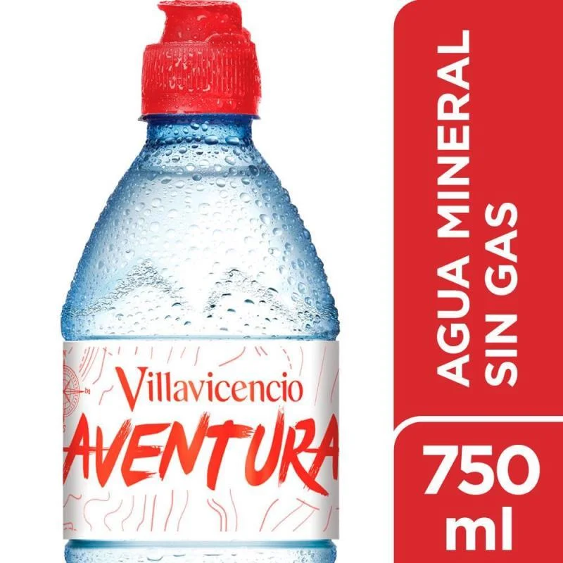 AGUA VILLAVICENCIO AVENTURA 750ML