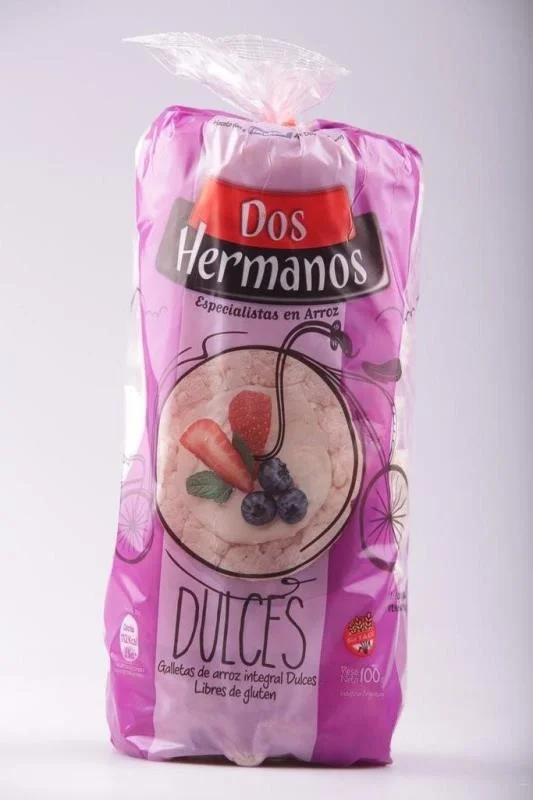 GALLETA DE ARROZ D/H DULCE X 100G