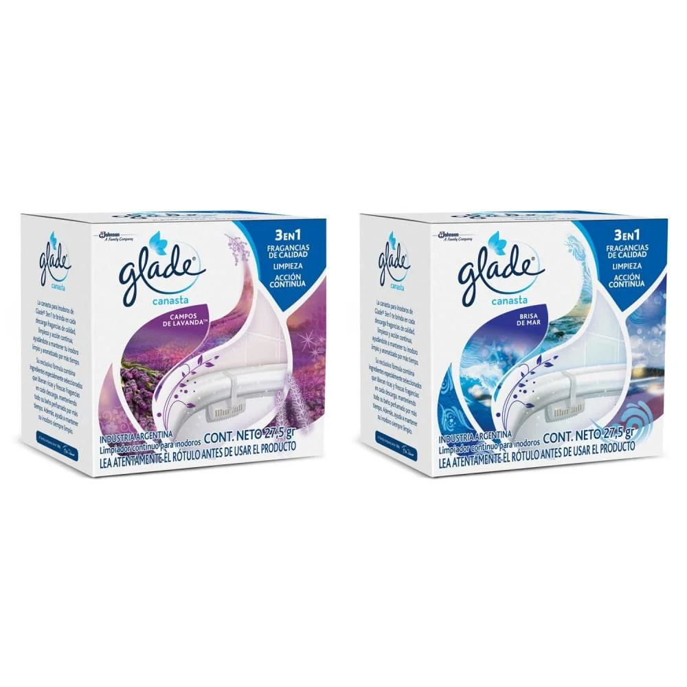 GLADE CANASTA P/INODORO LAVANDA 