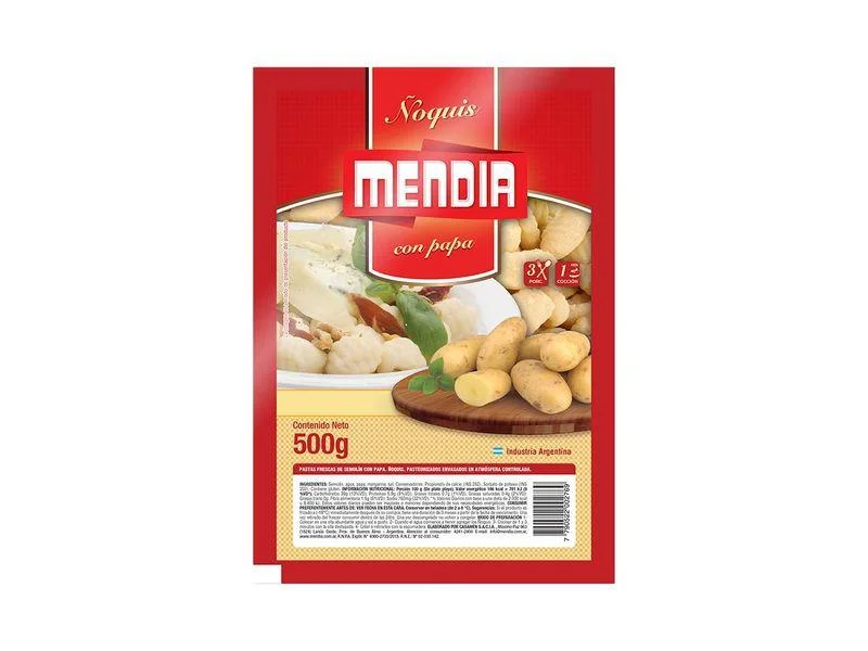 MENDIA ÑOQUIS CON PAPA 5000G