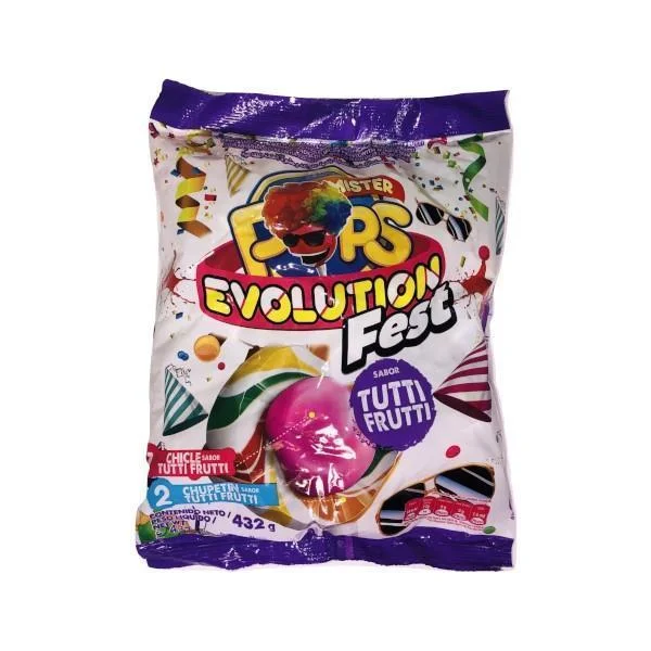 CHUPETINES MR POPS TUTTI FRUTTI 