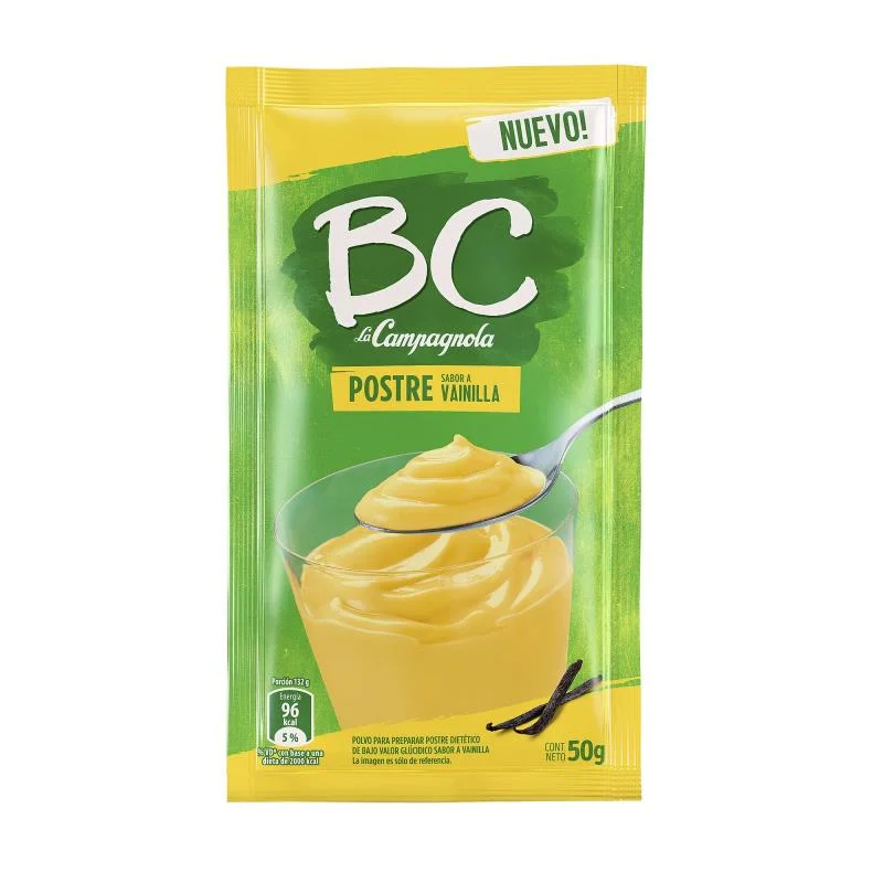 POSTRE BC VAINILLA 50 GS