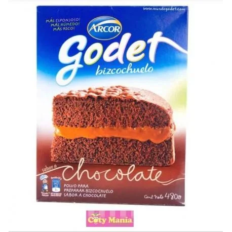 BIZCOCHUELO CHOCOLATE GODET 480G