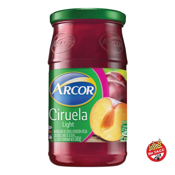 MER LIGHT ARCOR CIRUELA 390G