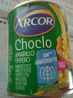 CHOCLO AMARILLO ENTERO ARCOR 300G