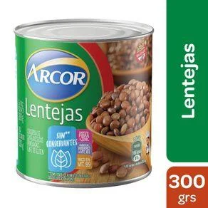 LENTEJAS ARCOR 300G