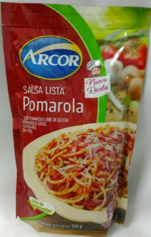 ARCOR SALSA POMAROLA D/P X340GRS