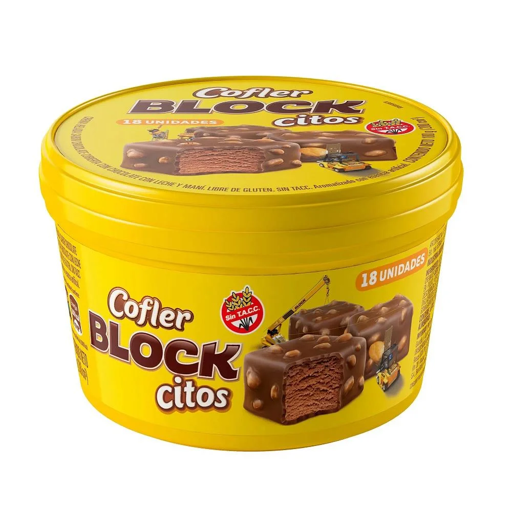 HEL. BOMBONCITO BLOCK BITES X 180 GRS