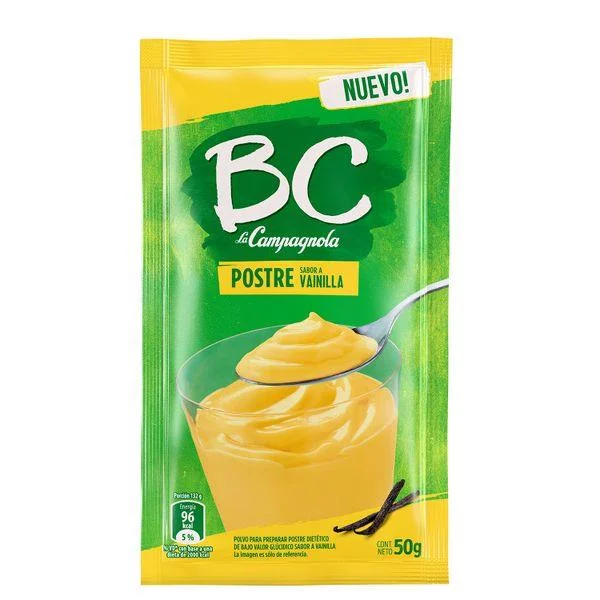 POSTRE DULCE DE LECHE BC 50G