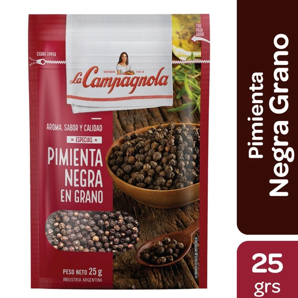 PIMIENTA NEGRA EN GRANO LA CAMP. 23 G