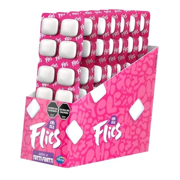 CHICLE FLICS TUTTI FRUTTI 17
