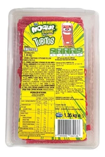MOGUL LADRILLOS FRUTILLA 500G