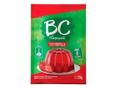 GELATINA CEREZA LIGHT BC 18G