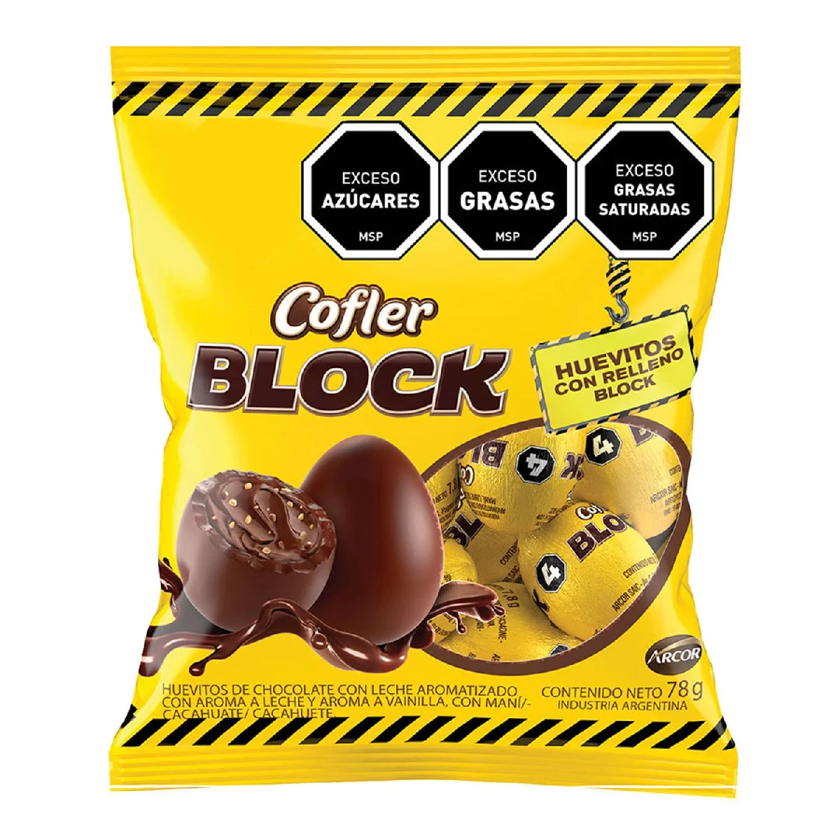HUEVITOS COFLER BLOCK 78G