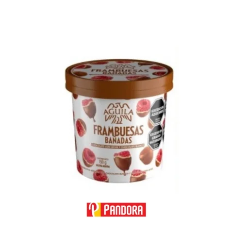 HEL. FRAMBUESAS CHOCO AMARG. X  150 GRS 