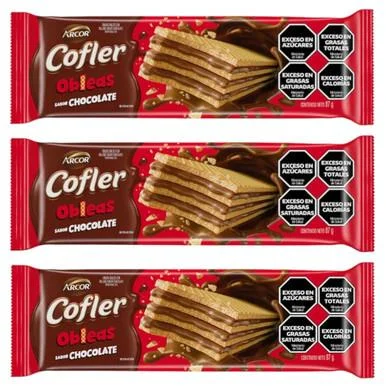OBLEA COFLER CHOCOLINAS MAAX 60 G