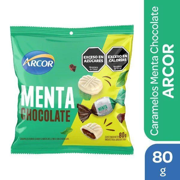 CARAMELO MENTA CHOC. 80 G