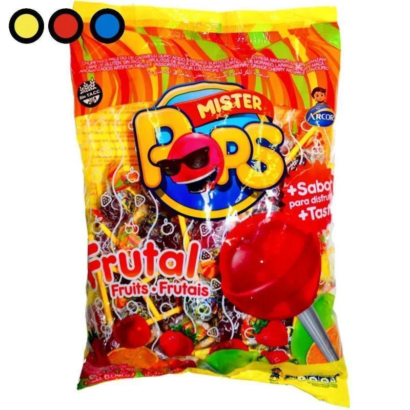CHUPETIN MR.P.FRUTAL X 50U