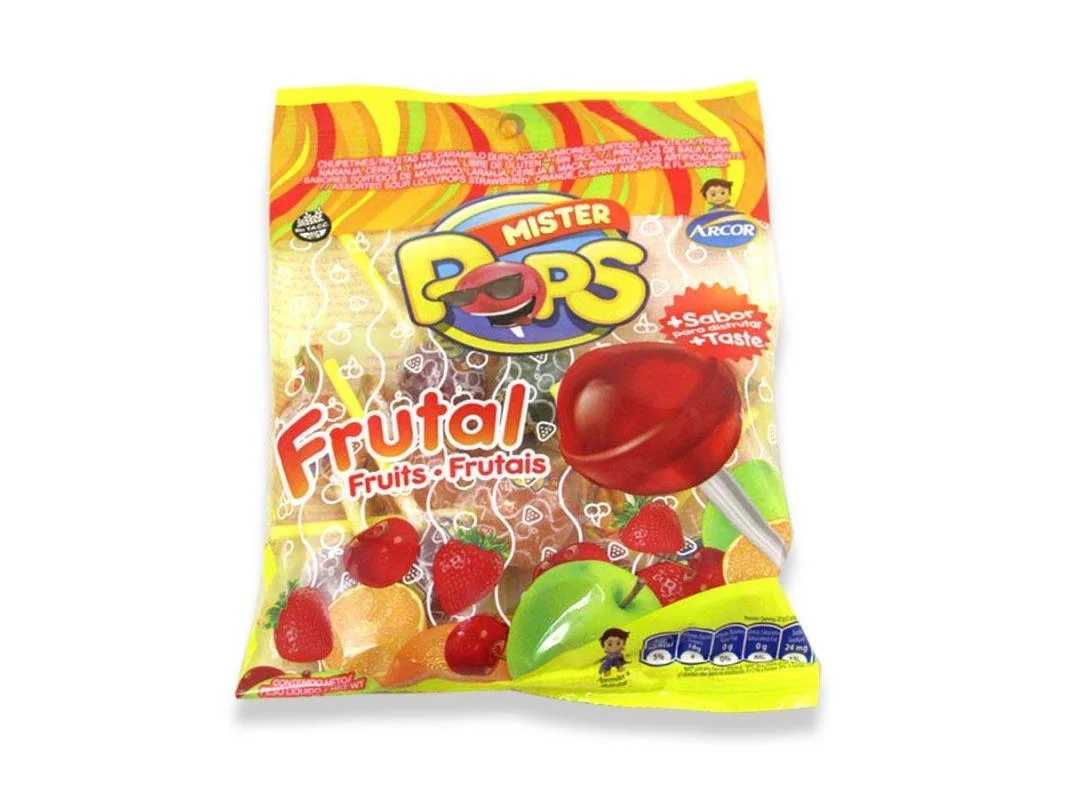 CHUPETIN X10U FRUTAL MISTER ´POPS